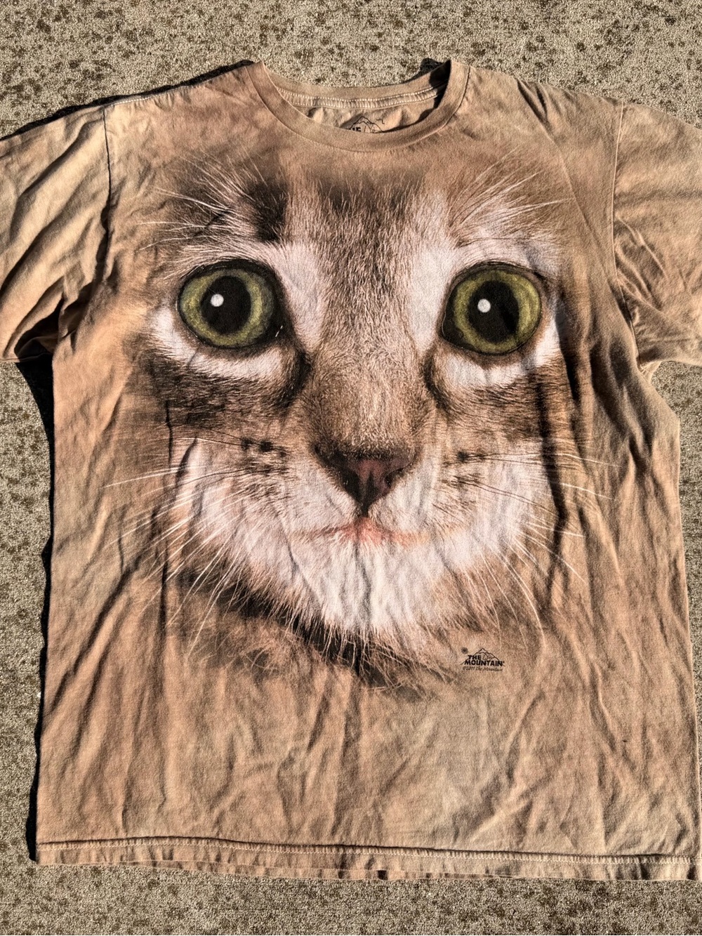 The mountain cat T-shirt size men’s large